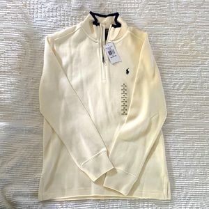 Boys Polo Ralph Lauren Chic Cream French Rib Sweater